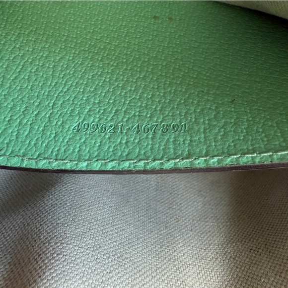 RARE Gucci GG Monogram Ophidia Dome Canvas Shoulder Bag Beige Pepperlight Mint - Picture 13 of 15